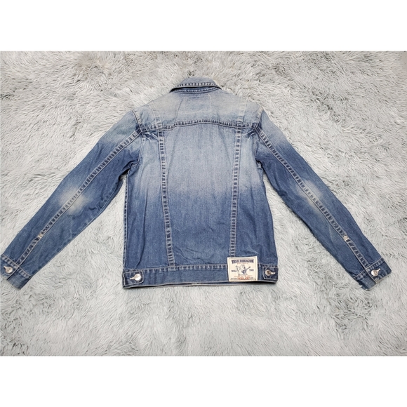 True Religion truckers denim jacket size M - Picture 2 of 9